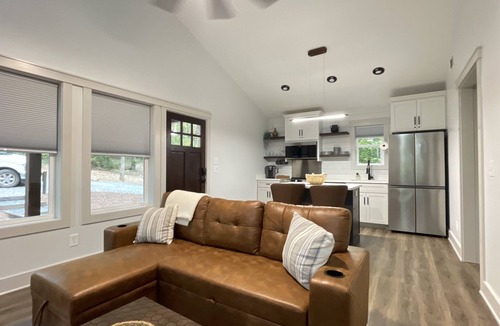 Sautee Nacoochee Cottage | Romantic Retreat | Dual-Head Shower for Two