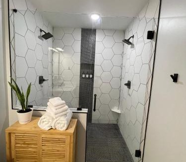 Sautee Nacoochee House | Romantic Retreat-Dual-Head Shower for Two