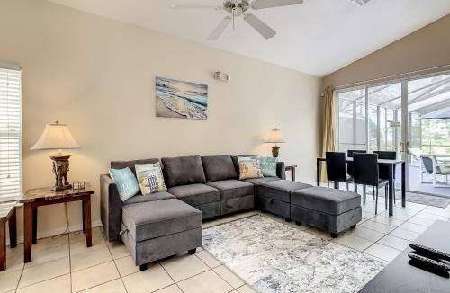 Four Corners House | Screened pool home w arcade & resort perks