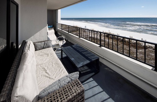 Fort Walton Beach Condo | SD 402: Seashell Haven - The Best Part of the Day? Sunsets and Serenity!