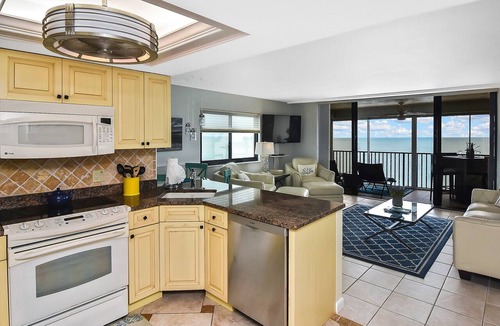 Marco Island Condo | SEA WINDS 1201 Beach Front Getaway with spectacular views of the Gulf!