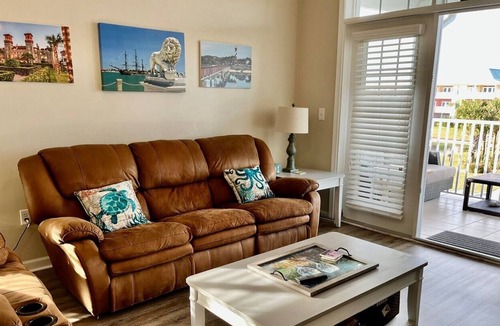St. Augustine Beach Condo | Seaside at Anatasia Unit G301 - Walk to Ocean