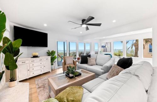 Vilano Beach House | Seaside Rose-Ocean Front, Private Pool, Ht Tub, Slps 28