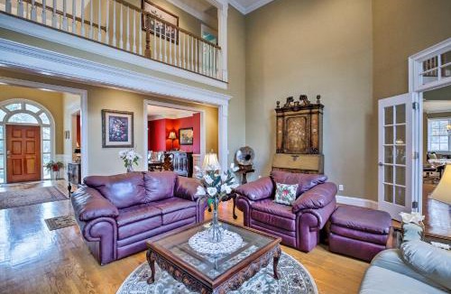 Acworth House | Secluded Acworth Mansion w/Pool + Game Room!