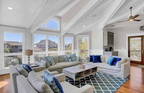 Isle of Palms House | Second Star | Oceanview Coastal Showpiece with Private Pool