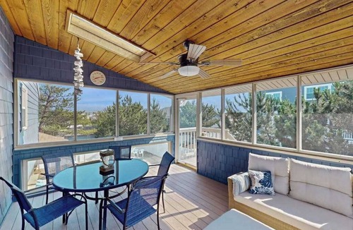 Sandbridge House | Semi oceanfront house with outdoor pool and cabana - steps to beach