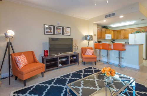 Florida Central Atlantic Coast Condo | Sensational Water View 1 Mile to Disney Newly Renovated Superb Location
