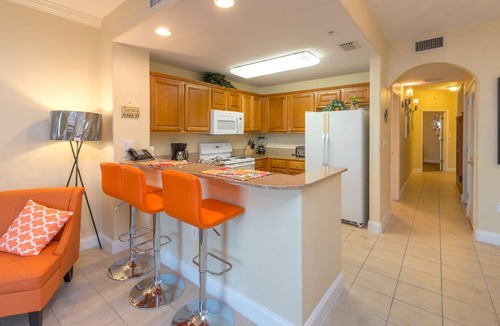 Florida Central Atlantic Coast Condo | Sensational Water View 1 Mile to Disney Newly Renovated Superb Location