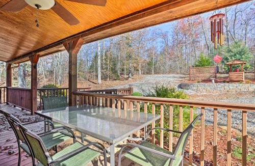 Mineral Bluff House | 'Serenity Cabin' w/Furnished Deck