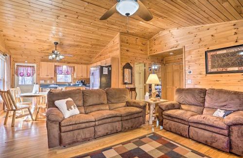 Mineral Bluff House | 'Serenity Cabin' w/Furnished Deck