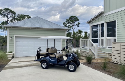 Port St. Joe House | Shimmering Tides~Golf Cart~Secluded