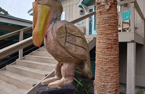 Alligator Point Cottage | ☼ Short Walk to Beach! Canal Front w/Game Room @ Flip-Flop Hideaway