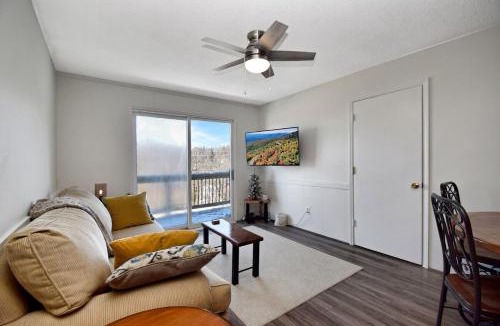 Beech Mountain Apartment | Ski Resort Backyard Walk to Lifts Brewery Coffee