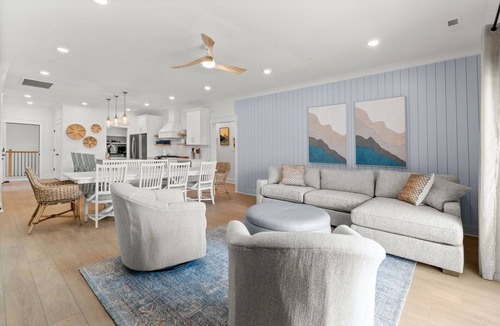 Atlantic Beach House | Sleeps 10 + Pool + Spa + Rooftop + Walk to Beach