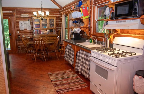 Edray Cabin | Snowshoe Log Cabin - Two Fawns