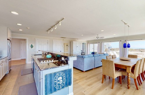 South Beach House | South Beach Oceanfront Home w/Stunning Views, Wraparound Deck, Tons of Natural Light, BHI Club