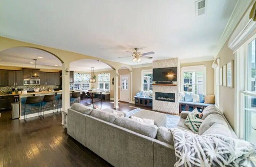 Wilmore House | South End Home: Pool + Spa+ Firepit+ Arcade