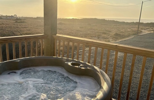 Sneads Ferry House | Spacious Beach Stay w/Pool, Spa, Views & Kings!
