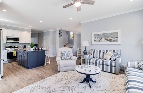 Tranquil Harbour House | Spectacular home with Pool, New 8 seater Golf Cart, elevator, with easy access to beach