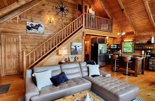 Big Canoe Cabin | SPECTACULAR NEW BIG CANOE RENTAL! Whiskey Mountain Escape