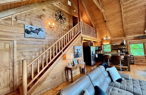 Big Canoe Cabin | SPECTACULAR NEW BIG CANOE RENTAL! Whiskey Mountain Escape