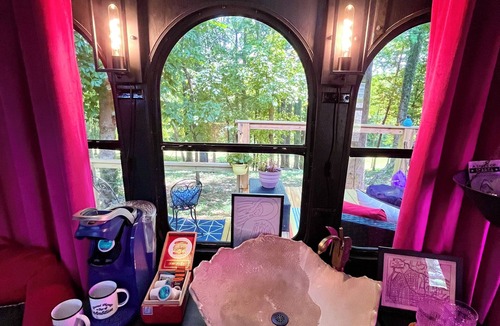 Doyle House | Spend an evening w Trolley Parton! #Love #IndoorProjector #Vibes #Renew