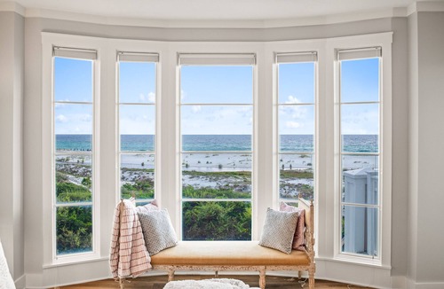 WaterSound Beach Condo | Spend Fall by the Beach! Gulf Views & Dune Views! Steps from Beach! Bikes!