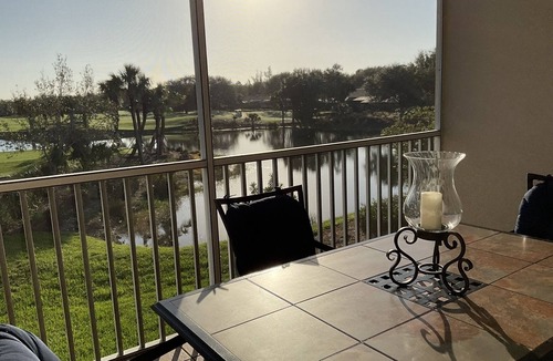 Bonita Springs Condo | Spotless 2nd Flr., 2 Bdrm Luxury Condo with Spectacular Golf & Lake Views