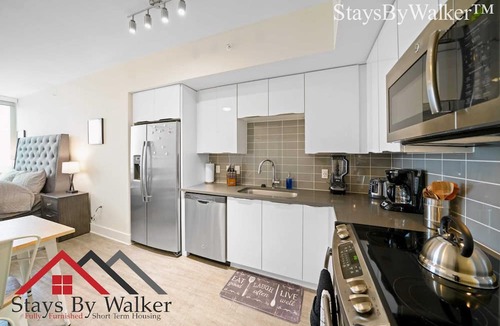 Charlotte Center City Condo | StaysByWalker CityCenter High Rise Studio! KingBed