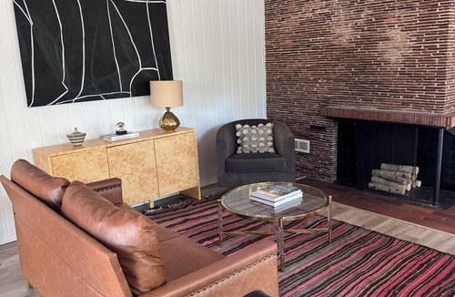 Aiken House | Step into the centrally located Cowgirl Cottage, a peaceful retreat on the woods