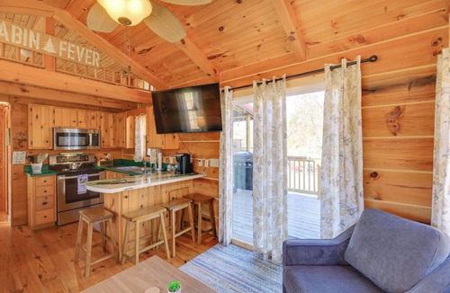 Damascus Cabin | Steps to Virginia Creeper Trail: Creekside Retreat