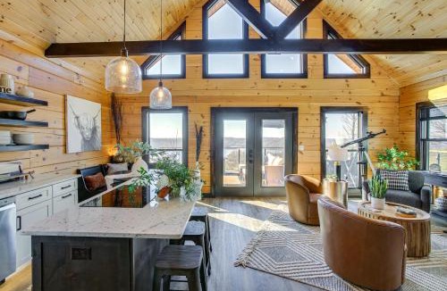 Celina House | Stunning Celina Home w/Hot Tub, Views & Fire Pit!