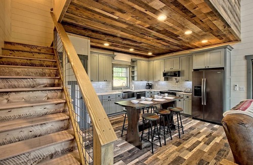 Wiley Cottage | Stunning Cottage Rental Ideal for a Family to Go Glamping in Georgia