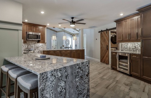 Cypress Lakes Estates House | Stunning escape with private saltwater pool, Peloton bike & central AC