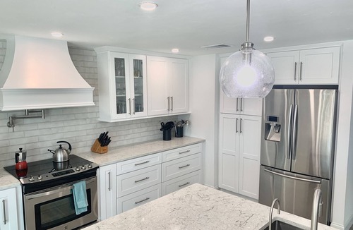 Punta Gorda House | STUNNING! LUXURY WATERFRONT HOME - HEATED POOL- Close to Harbor/Fish Village