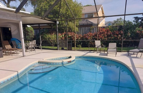 North River Shores Apartment | Stunning Private King studio with screened in Pool,new furniture.Near everything