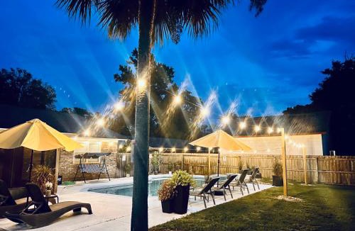 Lakeside Villa | STYLISH VILLA, W Saltwater Pool and Fenced in Yard