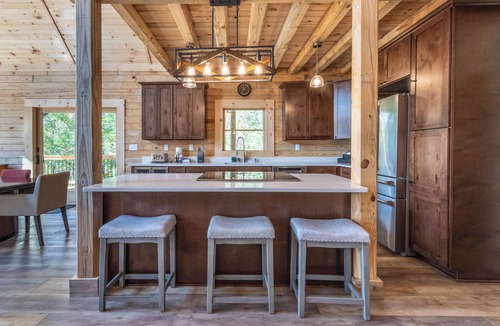 Qualla Cabin | Summit View Lodge-Hot Tub - Fire Pit - WIFI