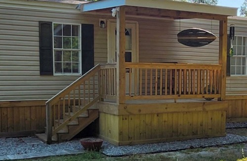 Myrtle Grove House | Terrific 2-bedroom mobile home, perfect for bringing your boat