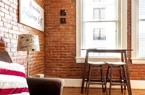 Roanoke Apartment | The Railhouse Loft. Central Downtown Location