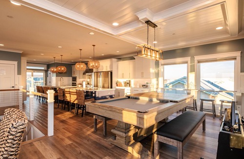 Oak Island House | The Sandcastle: Upscale Large Oceanfront Home with Private Pool and Elevator