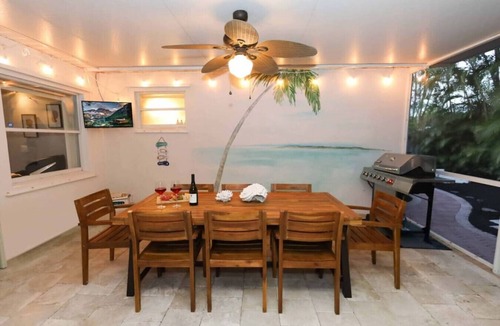 Greenacres Villa | The Utopia Resort Heated Pool Spa Waterfall BBQ Studio and more Hosted by Relaxtay