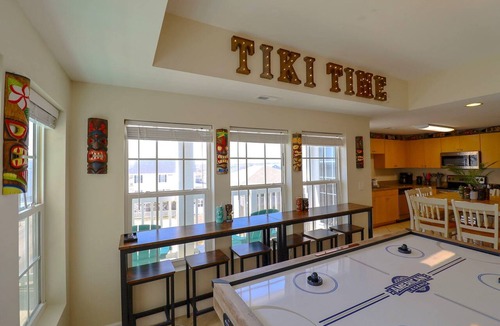 Cherry Grove Beach Condo | Tiki Time - POOL/Spa/GAME ROOM/Views/STEPS TO THE BEACH