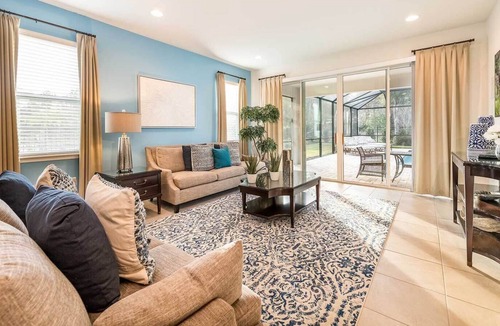 West Kissimmee House | Traditional Home with Screened In Pool and Spa at Encore