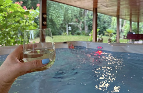 Fruit Cove House | Tropical Paradise! Hammock*NEW Hot Tub*Swing*Foosball