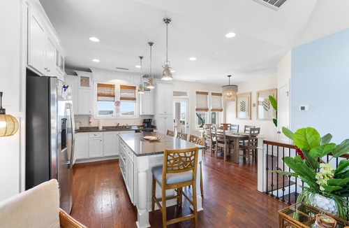 Holden Beach House | "Tropical Punch" Tastefully decorated 4 bedroom, 3.5 bathroom home w/a private pool.