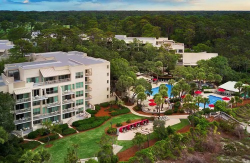 Oceanside Condo | Two-bedroom garden view condo at the Monarch in Sea Pines on Hilton Head Island