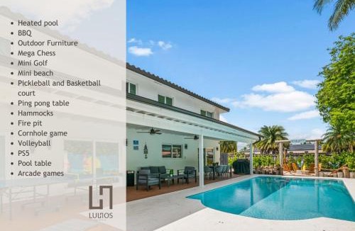 Country Club House | Ultimate Vacation Retreat heated pool & Mini Golf L63