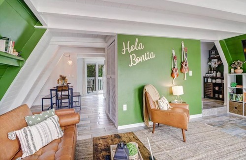 Bonita Springs House | Unique Cozy A-Frame
