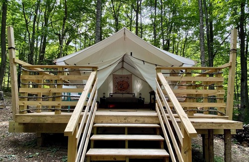 Damascus RV Rental | Unique Private Glamping Experience Nestled in the Blue Ridge Highlands.